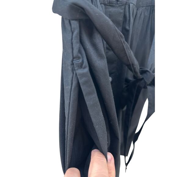 NWT - J. Crew Womens Black Short Sleeve Dress w/ Pockets & Belt Size 00 - Picture 5 of 5